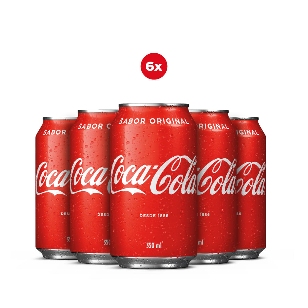 Coca-Cola Original Pack 6 Latas